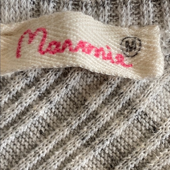 Maronie Gray Open Back Top Size M - Picture 6 of 6